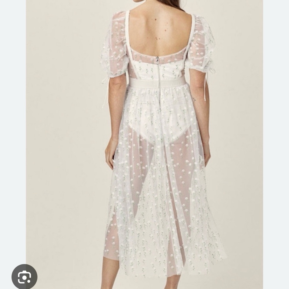 For Love & Lemons Frescia Maxi Dress Size S - Picture 3 of 15